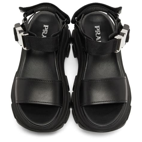 prada sandals teva|Prada platform sandals.